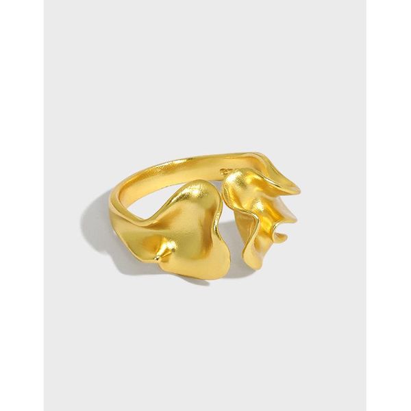 cluster rings shanice s925 sterling silver open ring  finger irregular geometric opening adjustable folding vintage women jewelry, Golden;silver
cluster rings shanice s925 sterling silver open ring  finger irregular geometric opening adjustable folding vintage women jewelry, Golden;silver