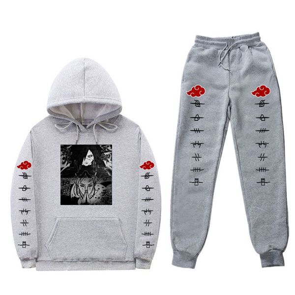 2021 new men's pieces sets naruto yahiko uchiha madara anime tracksuit autumn winter hooded sweatshirt+drawstring hoodies zbwr, Gray
2021 new men's pieces sets naruto yahiko uchiha madara anime tracksuit autumn winter hooded sweatshirt+drawstring hoodies zbwr, Gray