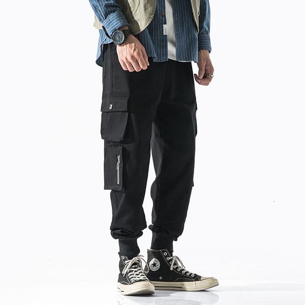 2021 new men's cargo cotton joggers casual drawstring for men streetwear loose man trouser trendy tie feet pants fashion 42ra, Black
2021 new men's cargo cotton joggers casual drawstring for men streetwear loose man trouser trendy tie feet pants fashion 42ra, Black