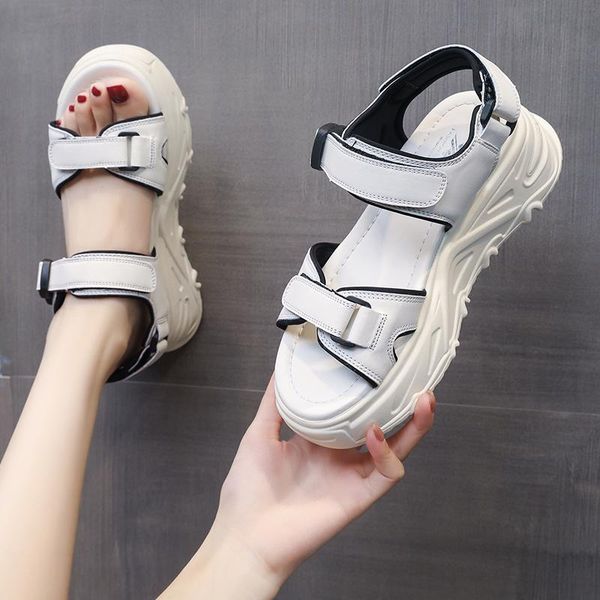 sandals sports women's summer style sponge cake thick-soled old shoes casual student roman x858, Black
sandals sports women's summer style sponge cake thick-soled old shoes casual student roman x858, Black