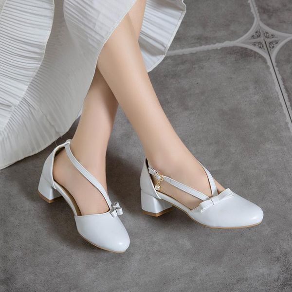 dress shoes high heels women mary janes asakuchi mid heel spring footwear summer party wedding women's pumps big size 31-43, Black
dress shoes high heels women mary janes asakuchi mid heel spring footwear summer party wedding women's pumps big size 31-43, Black