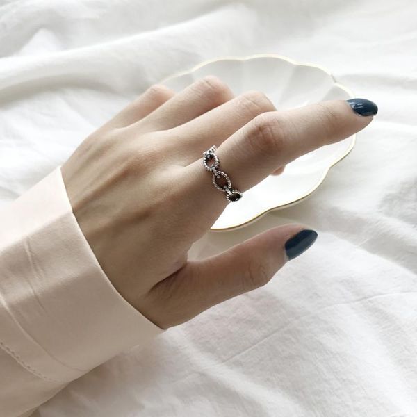 cluster rings retro authentic s925 sterling silver fine jewelry beads ball open circle geometric ring j364, Golden;silver
cluster rings retro authentic s925 sterling silver fine jewelry beads ball open circle geometric ring j364, Golden;silver