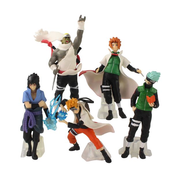 5pcs/set 9-16cm naruto shippuden anime kakashi sasuke namikaze minato cartoon pvc action figure model toys kids gift brinquedos
5pcs/set 9-16cm naruto shippuden anime kakashi sasuke namikaze minato cartoon pvc action figure model toys kids gift brinquedos