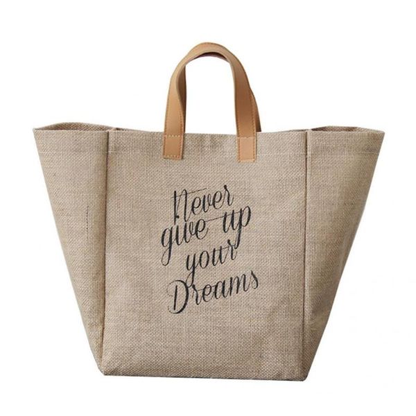 storage bags tote bag large capacity jute snap hidden pocket student book for shopping
storage bags tote bag large capacity jute snap hidden pocket student book for shopping