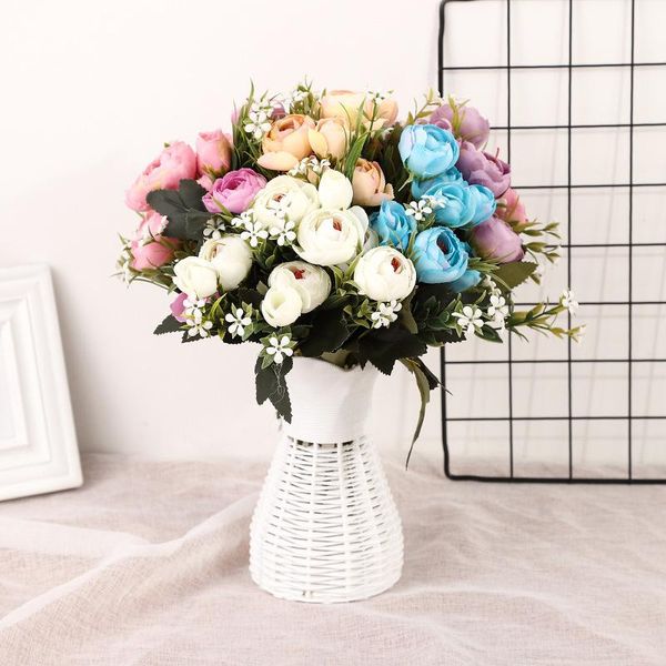 30cm artificial flowers pink small roses buds vases for home decor wedding retro fake flower party diy decoration
30cm artificial flowers pink small roses buds vases for home decor wedding retro fake flower party diy decoration