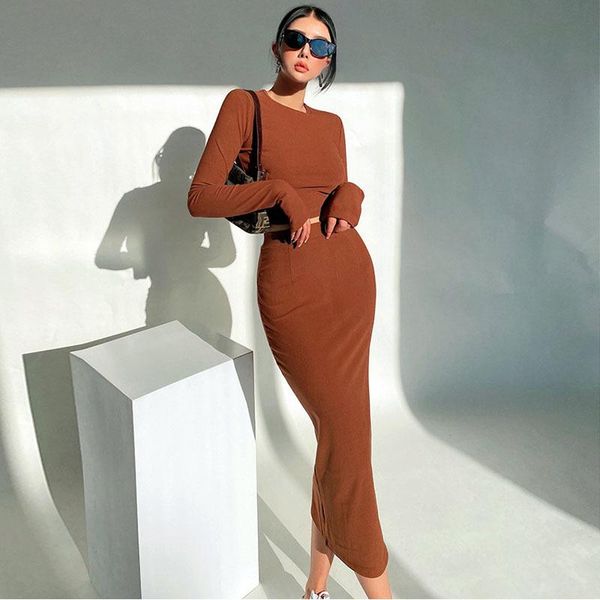 casual dresses womengaga girl tight skinny hip korean women long sleeve maxi dress robe round neck v8no, Black;gray
casual dresses womengaga girl tight skinny hip korean women long sleeve maxi dress robe round neck v8no, Black;gray