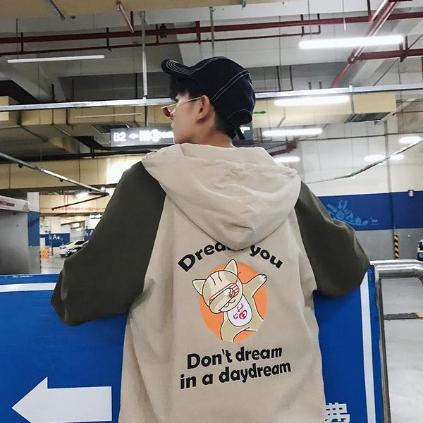 men's jackets casual jacket men style hooded zipper hip hop streetwear varsity cover mens clothing bg50js, Black;brown
men's jackets casual jacket men style hooded zipper hip hop streetwear varsity cover mens clothing bg50js, Black;brown