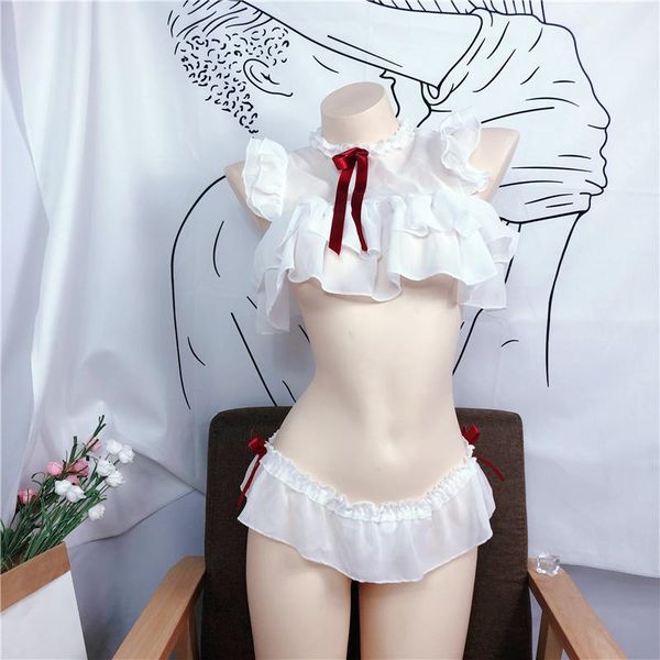 bras sets lolita cute maid costume lingerie japanese chiffon anime cosplay underwear for women white set exotic apparel, Red;black
bras sets lolita cute maid costume lingerie japanese chiffon anime cosplay underwear for women white set exotic apparel, Red;black