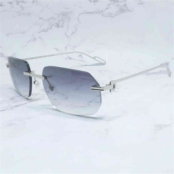 70% off clearance online metal sunglasses men rimless vintage sun glasses shades eyewear protect decoration trending product, White;black
70% off clearance online metal sunglasses men rimless vintage sun glasses shades eyewear protect decoration trending product, White;black