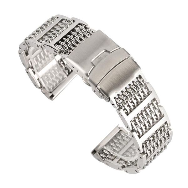 watch bands luxury silver/black 20/22/24mm mesh stainless steel band adjustable fold clasp men watches strap replacement bracelet, Black;brown
watch bands luxury silver/black 20/22/24mm mesh stainless steel band adjustable fold clasp men watches strap replacement bracelet, Black;brown