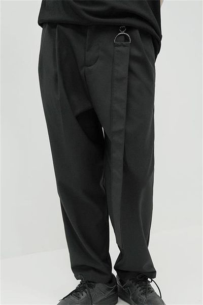 men's pants large size couple's wear with self-contained pendant belt casual trousers suit summer thin, Black
men's pants large size couple's wear with self-contained pendant belt casual trousers suit summer thin, Black