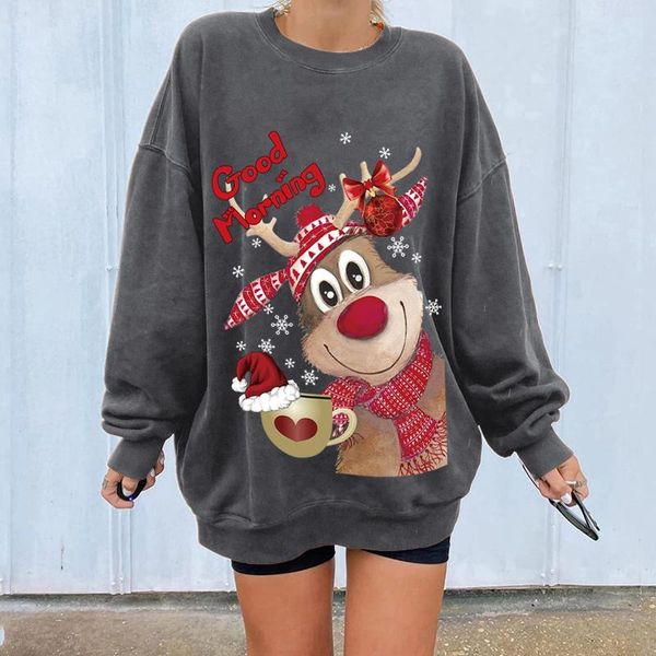 women's hoodies & sweatshirts women kawaii loose christmas crewneck long sleeve casual basic pullover harajuku, Black
women's hoodies & sweatshirts women kawaii loose christmas crewneck long sleeve casual basic pullover harajuku, Black