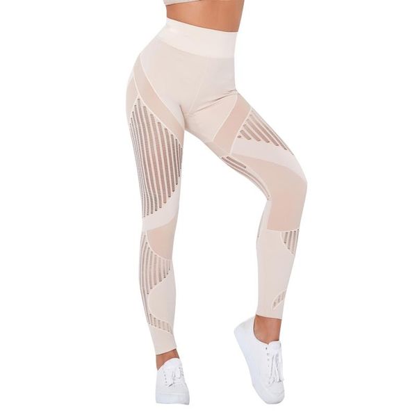 women mesh yoke seamless gym mesh trousers yoga pants workout sports hollow pants high waist energy legging sport fitness, White;red
women mesh yoke seamless gym mesh trousers yoga pants workout sports hollow pants high waist energy legging sport fitness, White;red