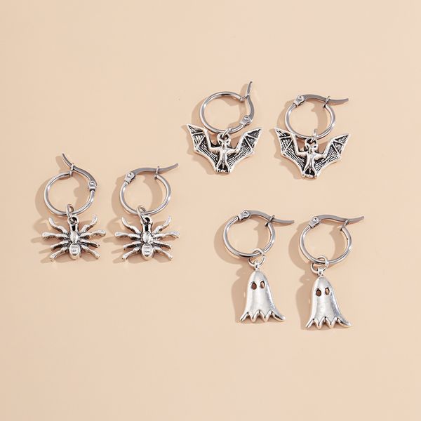 accessories punk spider alloy net red niche design simple animal earrings, Silver
accessories punk spider alloy net red niche design simple animal earrings, Silver