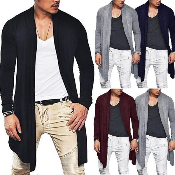 men's sweaters autumn 2021 stylish men knitted cardigan slim fit pleated long sleeve casual sweater overcoat -xxxl, White;black 
men's sweaters autumn 2021 stylish men knitted cardigan slim fit pleated long sleeve casual sweater overcoat -xxxl, White;black