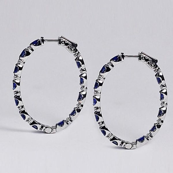 hoop & huggie fashion big circle earrings for women girl blue color crystal round exaggerated earring brincos party accessories, Golden;silver
hoop & huggie fashion big circle earrings for women girl blue color crystal round exaggerated earring brincos party accessories, Golden;silver