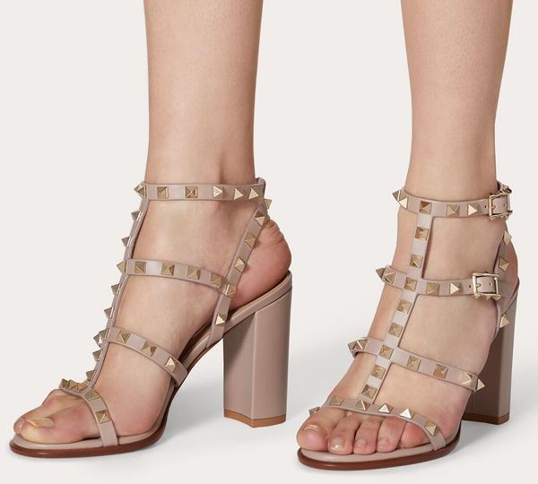 summer rock stud high heels women rivets sandals studded buckle strap strappy sandalias dress party wedding gladiator chunky heel sandals, Black
summer rock stud high heels women rivets sandals studded buckle strap strappy sandalias dress party wedding gladiator chunky heel sandals, Black