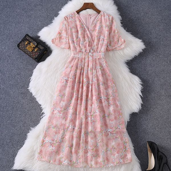 2021 new superior quality short sleeve summer celebrities women casual chiffon dress girl club holiday slim party dresses moj2, Black;gray
2021 new superior quality short sleeve summer celebrities women casual chiffon dress girl club holiday slim party dresses moj2, Black;gray