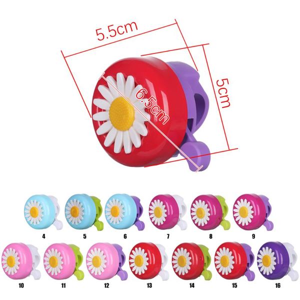bike horns multi-color cycling ring alarm kids funny bicycle bell flower children girls for handlebars alloy plastics
bike horns multi-color cycling ring alarm kids funny bicycle bell flower children girls for handlebars alloy plastics