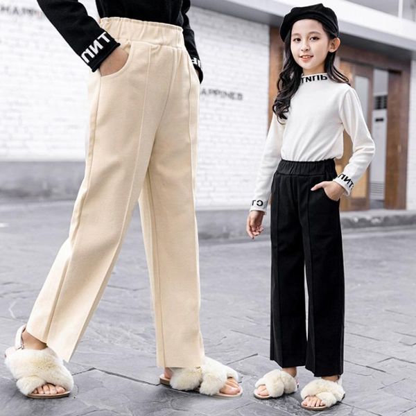 trousers girls pants design children suit autumn casual solid color elastic waist loose wide leg for teens, Blue
trousers girls pants design children suit autumn casual solid color elastic waist loose wide leg for teens, Blue