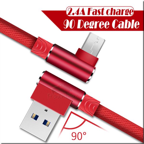 braided 90 degree right angle micro usb cable 2.4a durable type c fast data charger cable for android phone 1m 2m 3m
braided 90 degree right angle micro usb cable 2.4a durable type c fast data charger cable for android phone 1m 2m 3m