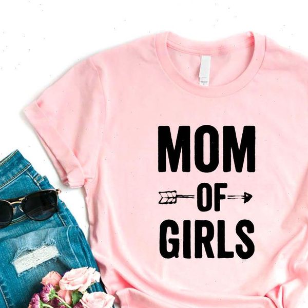 women t shirt mom of girls arrow print tshirt short sleeve o neck loose t shirt ladies causal tee shirt clothes, White
women t shirt mom of girls arrow print tshirt short sleeve o neck loose t shirt ladies causal tee shirt clothes, White