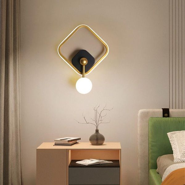 new nordic wall lamp minimalist living room tv background wall lighting fixture for bedroom living room home sconces
new nordic wall lamp minimalist living room tv background wall lighting fixture for bedroom living room home sconces