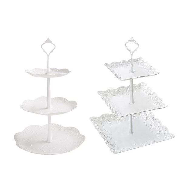 dishes & plates 3 layers cake stand wedding easy install square base supplies transparent display home holder dessert rack party
dishes & plates 3 layers cake stand wedding easy install square base supplies transparent display home holder dessert rack party