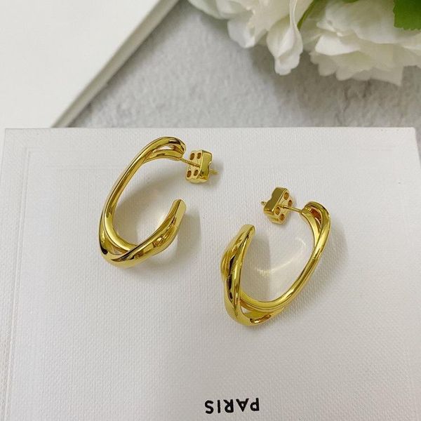stud 2021 european and american personality curved twisted earrings fashion high-end simple, Golden;silver
stud 2021 european and american personality curved twisted earrings fashion high-end simple, Golden;silver