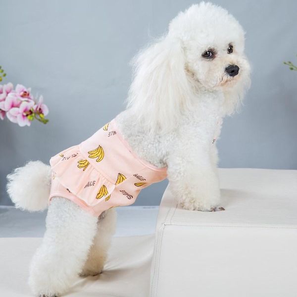 dog apparel pet banana print physiological pants female suspenders hygienic panties shorts underwear sanitary diaper washable
dog apparel pet banana print physiological pants female suspenders hygienic panties shorts underwear sanitary diaper washable