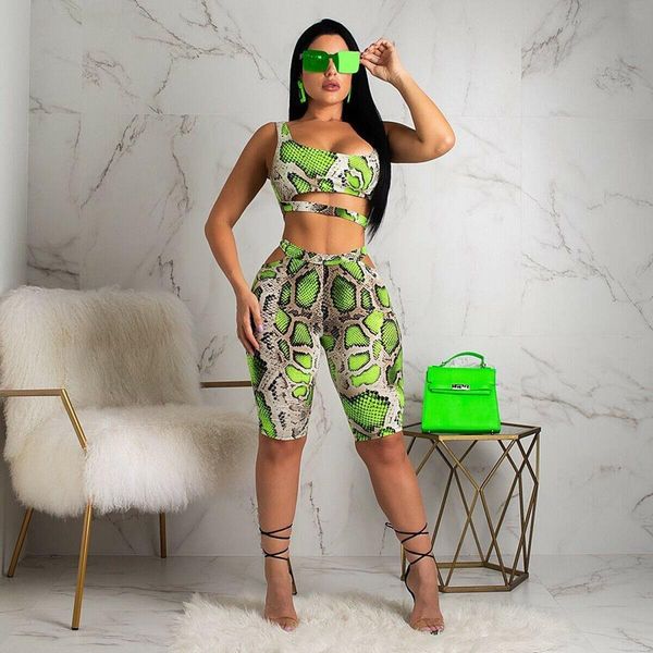 2021 brand new women snakeskin dyeing print crop bandage waist hollow shorts two pieces sets female set, Gray
2021 brand new women snakeskin dyeing print crop bandage waist hollow shorts two pieces sets female set, Gray