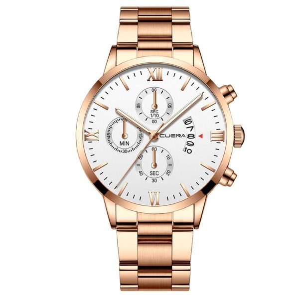 wristwatches men watch watches men's business steel belt three eyes six-piece calendar quartz gifts for male#g30, Slivery;brown
wristwatches men watch watches men's business steel belt three eyes six-piece calendar quartz gifts for male#g30, Slivery;brown