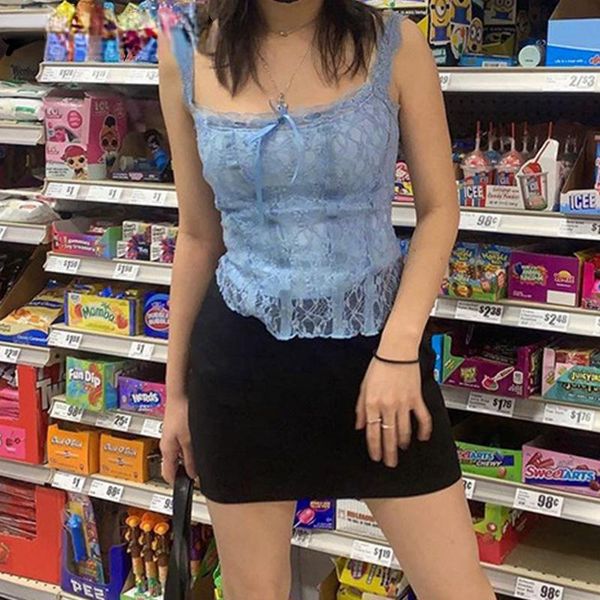 women's tanks & camis egirl streetwear backless spaghetti strap cropped outfits transparent vintage y2k cute black lace bustier top, White
women's tanks & camis egirl streetwear backless spaghetti strap cropped outfits transparent vintage y2k cute black lace bustier top, White