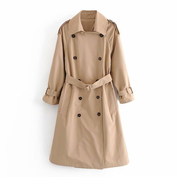 women's trench coats 2021 autumn oversized casual double breasted strap coat ladies stand collar lace up chic windbreaker, Tan;black
women's trench coats 2021 autumn oversized casual double breasted strap coat ladies stand collar lace up chic windbreaker, Tan;black