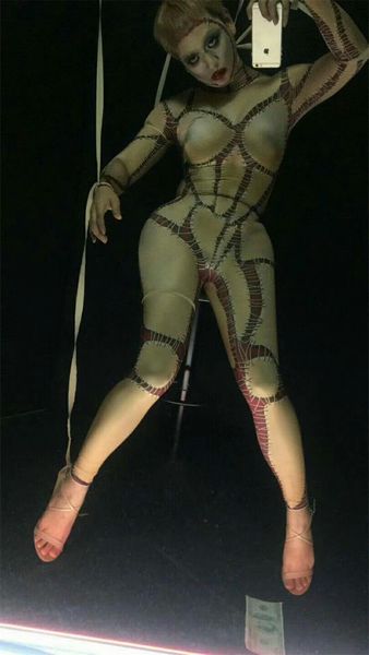 stage weird jumpsuit women 3d print crevice stage show wear nightclub party hallowmas dance costume rave festival clothing, Black;red
stage weird jumpsuit women 3d print crevice stage show wear nightclub party hallowmas dance costume rave festival clothing, Black;red