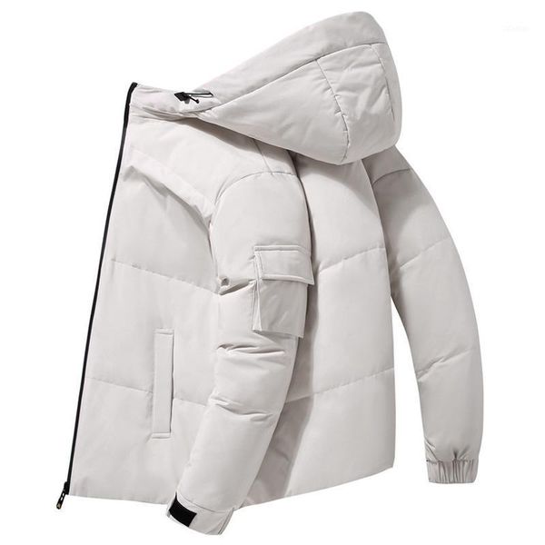 men's down & parkas (m-3xl) winter male overcoat products thickened hooded jacket short youth white duck warm leisure large, Black
men's down & parkas (m-3xl) winter male overcoat products thickened hooded jacket short youth white duck warm leisure large, Black