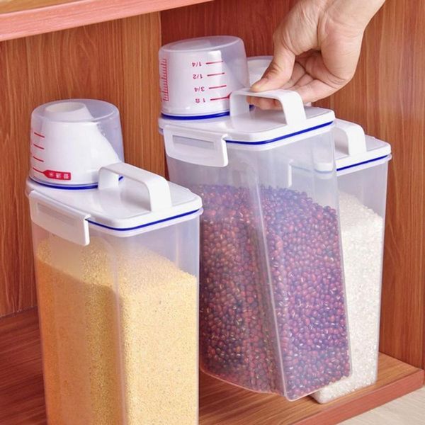 storage bottles & jars long lifespan 3l convenient kitchen grain tank large capacity rice container universal for family
storage bottles & jars long lifespan 3l convenient kitchen grain tank large capacity rice container universal for family
