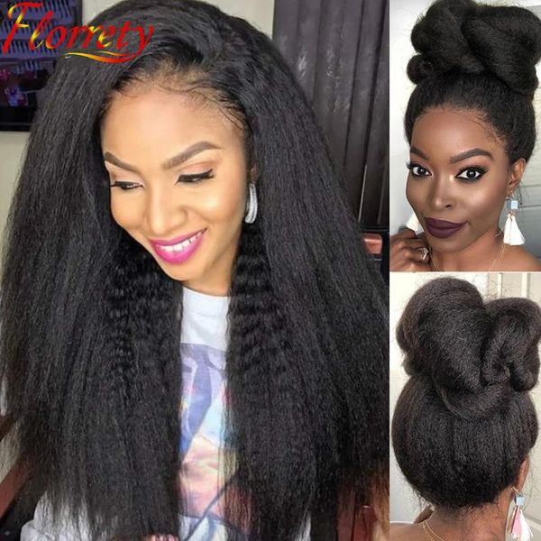 lace wigs front wig kinky straight 4x4 closure yaki pre plucked mongolian human hair for black women, Black;brown
lace wigs front wig kinky straight 4x4 closure yaki pre plucked mongolian human hair for black women, Black;brown