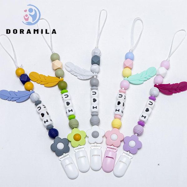 pacifiers# baby teething pacifier necklace colored star feather chain silicone teether for 0-12 months children
pacifiers# baby teething pacifier necklace colored star feather chain silicone teether for 0-12 months children