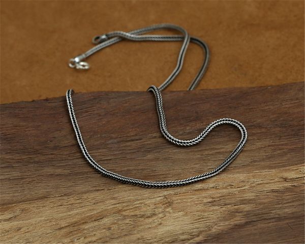 necklaces authentic 100% 925 sterling silver classic vintage 2.0mm fox tail necklace chain jewelry for women or men
necklaces authentic 100% 925 sterling silver classic vintage 2.0mm fox tail necklace chain jewelry for women or men