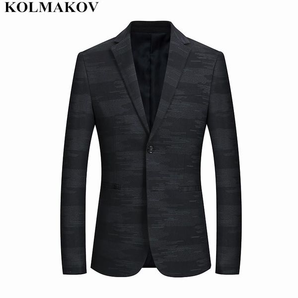 men's suits & blazers kolmakov 2021 slim fit fashion designer blazer for business men formal dress autumn male suit coats m-3xl, White;black
men's suits & blazers kolmakov 2021 slim fit fashion designer blazer for business men formal dress autumn male suit coats m-3xl, White;black