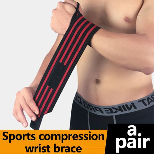 wrist support weight lifting wristband elastic breathable wraps bandage gym fitness weightlifting powerlifting brace strap, Black;red
wrist support weight lifting wristband elastic breathable wraps bandage gym fitness weightlifting powerlifting brace strap, Black;red
