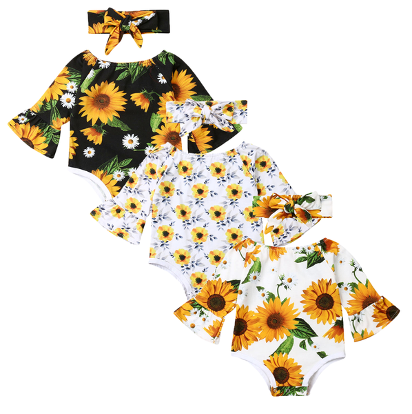 3-24m baby clothes baby girl sunflower print ruffle bodysuits girls jumpsuit toddler outfits newborn sunsuit kids romper, Blue
3-24m baby clothes baby girl sunflower print ruffle bodysuits girls jumpsuit toddler outfits newborn sunsuit kids romper, Blue