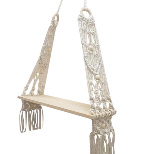 bohemian handmade wooden macrame stand wall hanging rope shelf tel floating shelves,plant rack,tapestry home decor
bohemian handmade wooden macrame stand wall hanging rope shelf tel floating shelves,plant rack,tapestry home decor