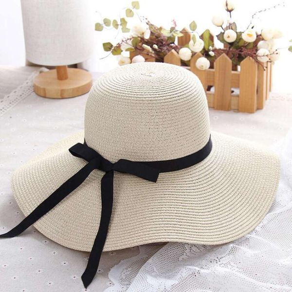hat summer strooien women's big wide edge beach sun headgear foldable block uv protection panama bot chapeu feminino, Blue;gray
hat summer strooien women's big wide edge beach sun headgear foldable block uv protection panama bot chapeu feminino, Blue;gray