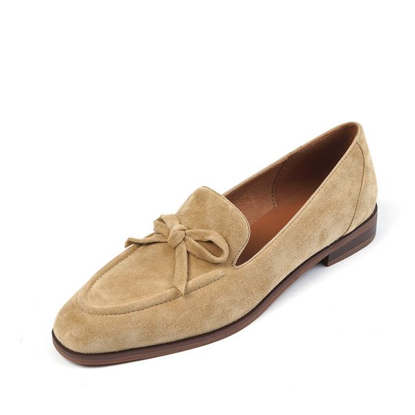 suede loafers women slip-on butterfly knot flats shoes genuine leather ballets flats shoes for women moccasins leather shoes, Black
suede loafers women slip-on butterfly knot flats shoes genuine leather ballets flats shoes for women moccasins leather shoes, Black