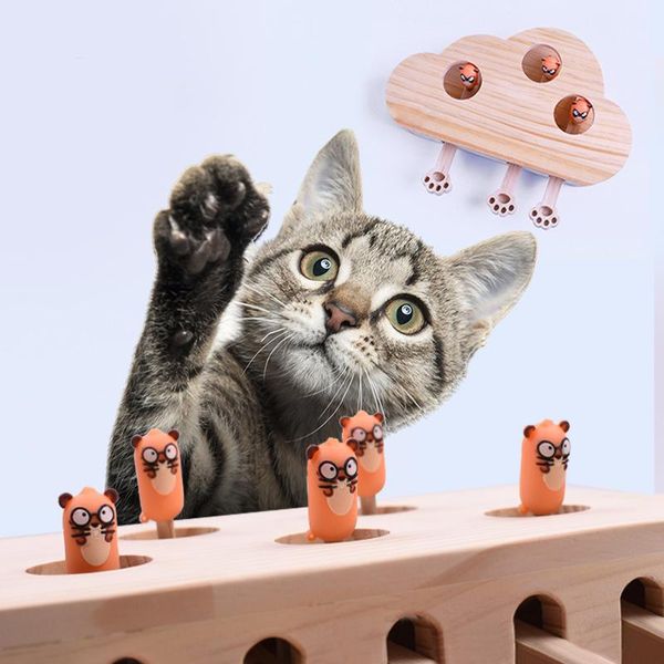 cat toys funny wooden toy box interactive cats kitten hunt with hole design puzzle cartoon mouse
cat toys funny wooden toy box interactive cats kitten hunt with hole design puzzle cartoon mouse