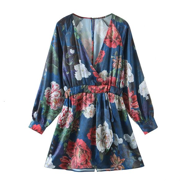 2021 new fashion floral print playsuits women chic vintage v neck elastic waist female short jumpsuits mujer e2pj, Black
2021 new fashion floral print playsuits women chic vintage v neck elastic waist female short jumpsuits mujer e2pj, Black