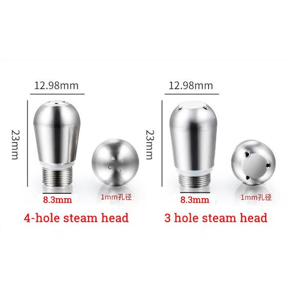 coffee filters stainless steel machine steam nozzle perfect universal milk foam spout for barista rocket/expobar tools 3 4 holes
coffee filters stainless steel machine steam nozzle perfect universal milk foam spout for barista rocket/expobar tools 3 4 holes