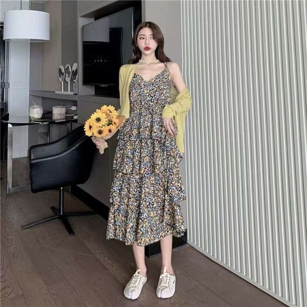 popular spring v-neck new and summer style chiffon cake in dress for women hot, White;black
popular spring v-neck new and summer style chiffon cake in dress for women hot, White;black